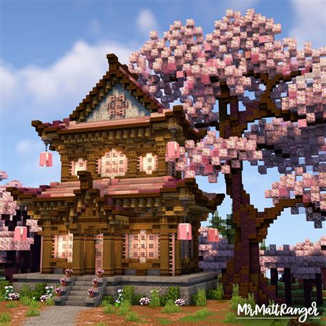 Japanese Minecraft Temple