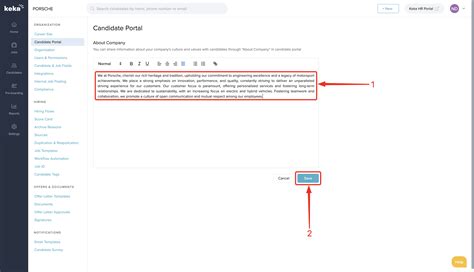 Managing Your Candidate Portal
