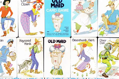 Free Printable Old Maid Card Game | Fanny Printable