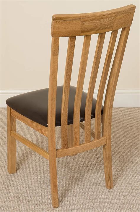Buy Oslo 150 x 90 cm Medium Oak Dining Table and 4 Chairs Dining Set ...