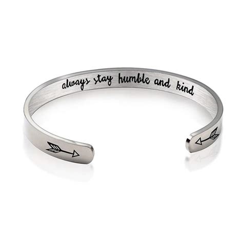 Buy Arendelle Inspirational Quote Secret Message Cuff Bracelet Always ...