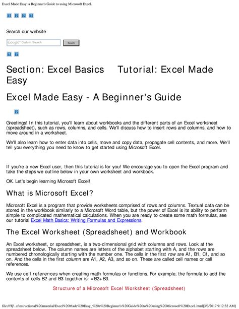 Image result for Excel Easy Tutorial