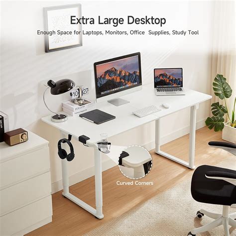 ONBRILL Standing Desk with 4 Legs, 55x28 Inch Rectangle Desk India | Ubuy
