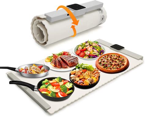 Amazon.com: WUEURU Electric Warming Tray, Portable Electric Food ...