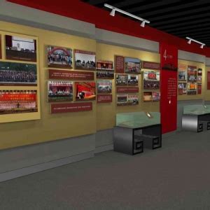 龙岩学院校情校史展览馆2~3单元（手机端）在线虚拟现实WebVR三维3D仿真展示|十一维度WebVR仿真平台