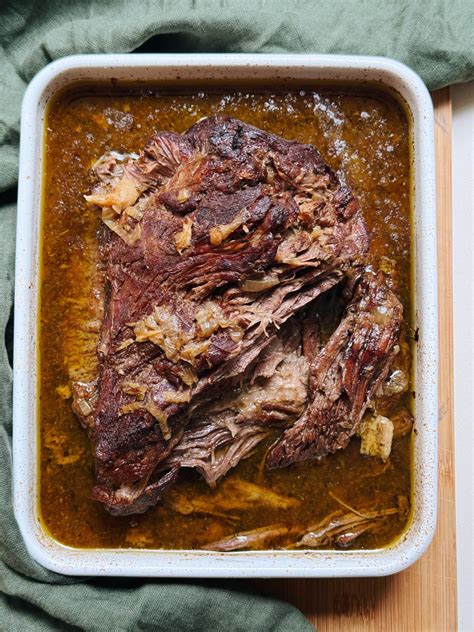 Simplest Slow Cooked Beef Brisket - Olivia Kaplan | Healthy Recipes