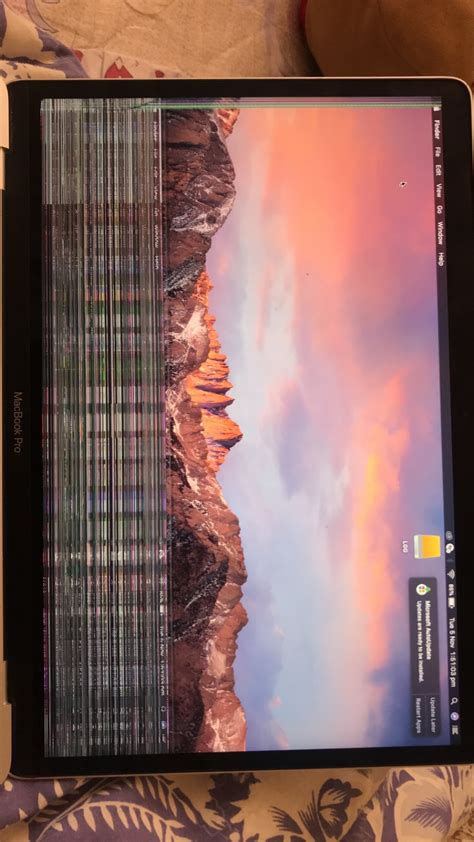 Glitchy screen MacBook Pro 13inch with to… - Apple Community