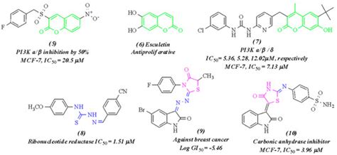 Dual PI3K/Akt Inhibitors Bearing Coumarin-Thiazolidine Pharmacophores ...
