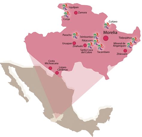 Zitacuaro Michoacan Mexico Map Mexico City And The Heart Of Michoacán