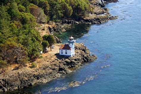 Lime Kiln Lighthouse in Friday Harbor, WA, United States - lighthouse ...
