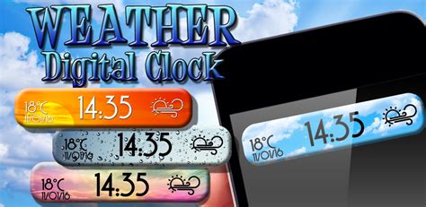 Rezultat imagine pentru Android Clock Weather Widget