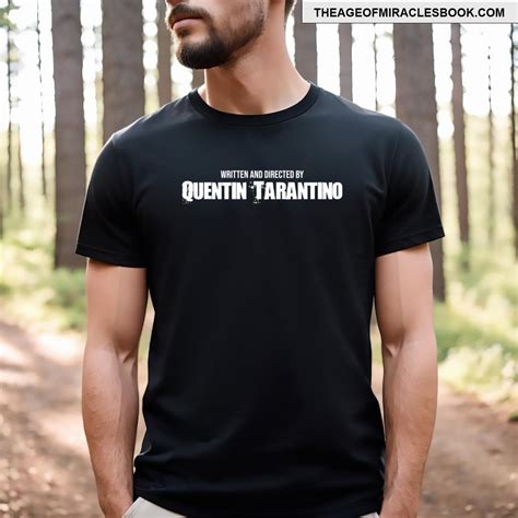 Written And Directed By Quentin Tarantino Light Essential T-shirt