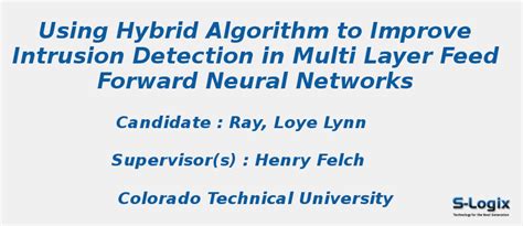 Hybrid Algorithm to Improve Intrusion Detection - PHD Thesis | S-Logix