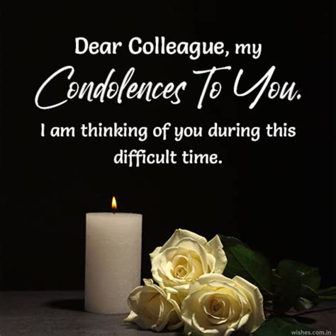 30+ Condolence Messages For Colleagues & Coworkers- Wishes