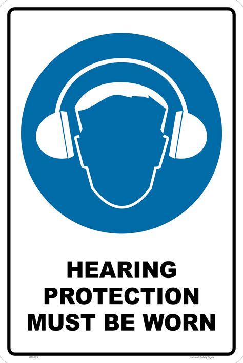Image result for Hearing Protection Safety Signs