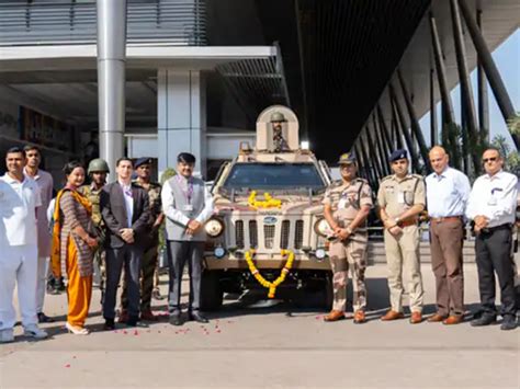 For the first time in Gujarat, CISF personnel with bullet proof ...