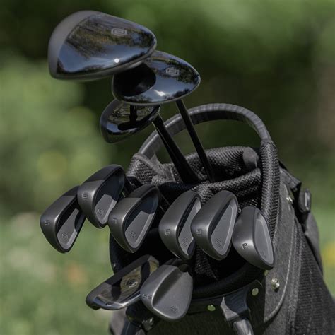 All Black 11 Club Golf Set - The Classic Set