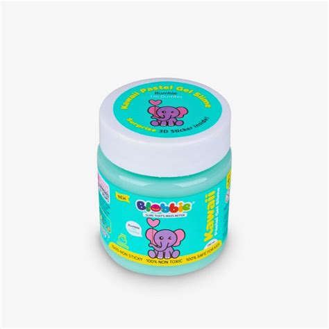 Blobbie Kawaii Pastel Gel Slime, Free 3D Kawaii Character Stickers ...