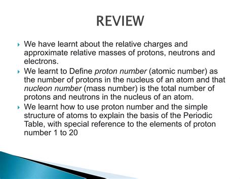 Atomic structrure and periodic table | PPTX