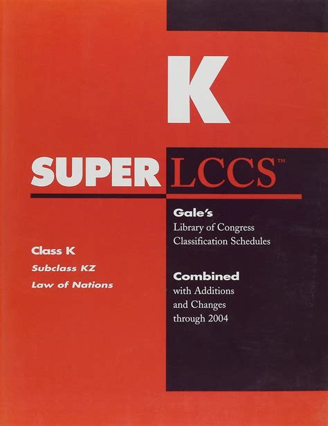 Buy Superlccs 2004 Schedule Kz: Law Of Nations (SUPERLCCS: Schedule Kz ...