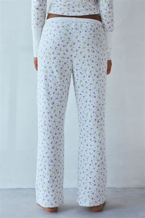 Frankies Bikinis Cabin Waffle Knit Pant | Urban Outfitters Korea ...