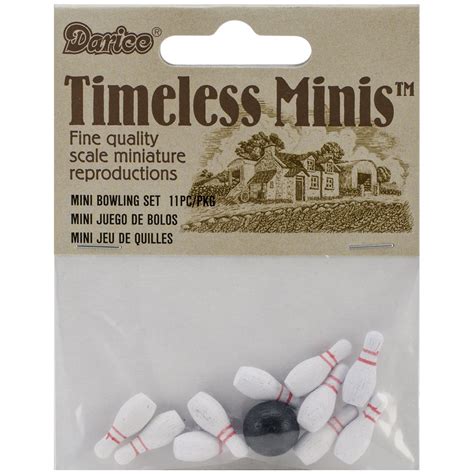 Buy Miniature - Bowling Set Spatterware - 3/4 inch - 1 set Online at ...