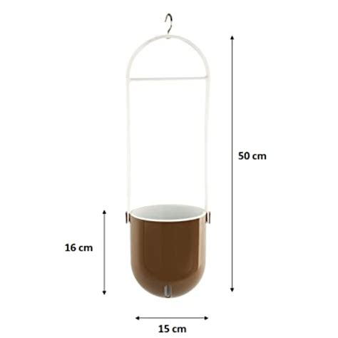 Sphere Selfwatering Hanging Flower Pot/Indoor Outdoor Plant Pot | Hang ...