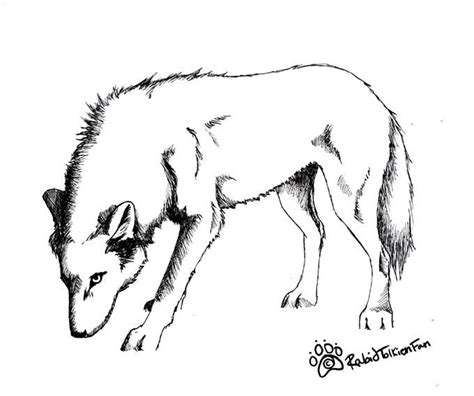 Image result for Ink Drawing RPG Wolf