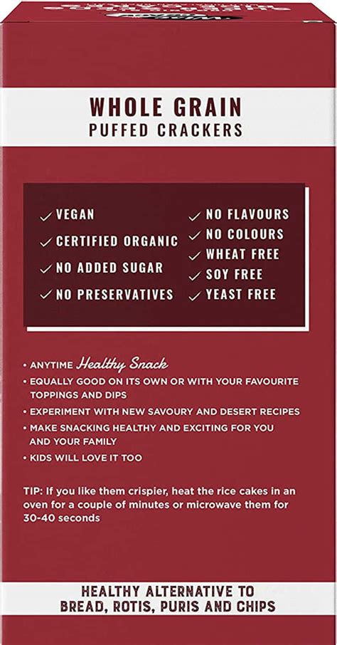 Buy WISECRACK SUPER SEEDS WHOLE GRAIN PUFFED CRACKER CRISPY HEALHTY ...