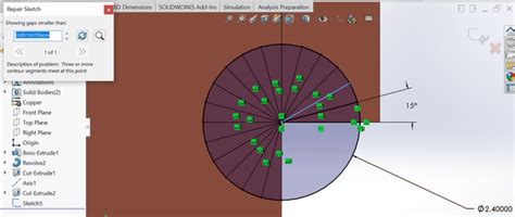 Image result for Multiple Line Error On SolidWorks