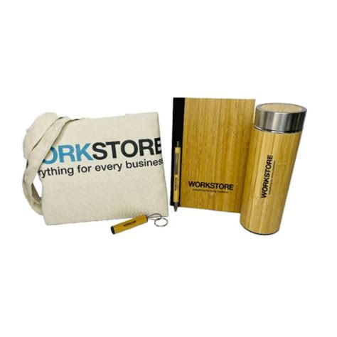 Workstore 5-In-1 Eco-Friendly Gift Set - Bamboo - 004 – swag Workstore