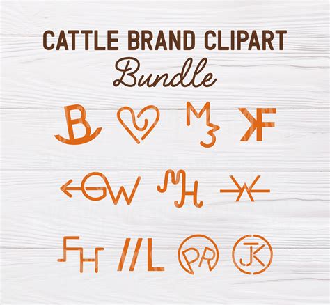 Cattle Brand Font