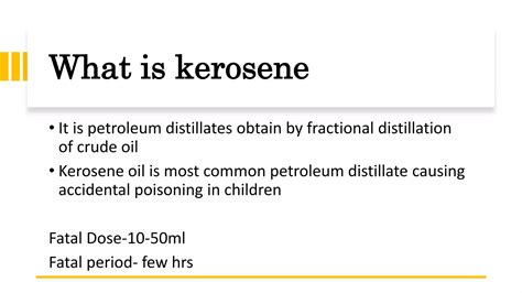 The Hidden Dangers Of Kerosene Exposure You Should Know