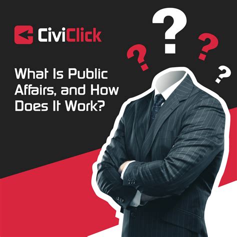What Is Public Affairs, and How Does It Work? | Civiclick