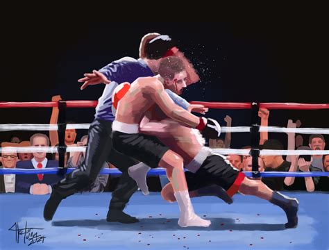 Boxing Match Drawing 的图像结果