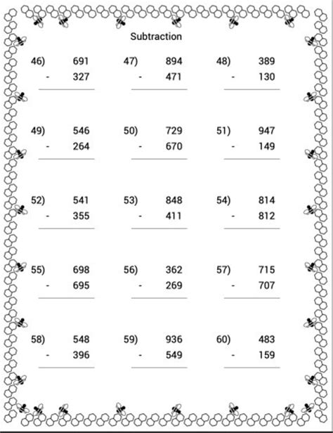 3rd Grade Math Worksheets 的图像结果