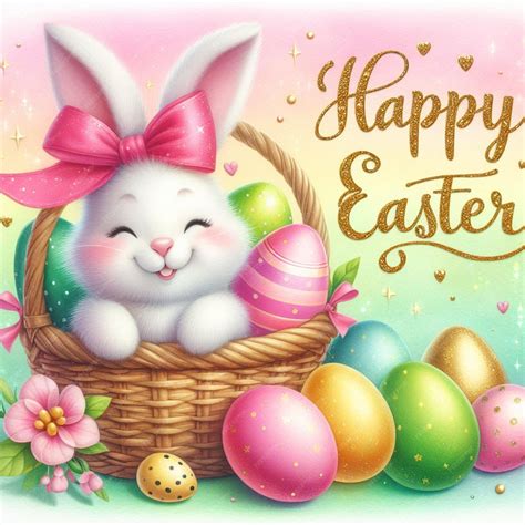 Premium Photo | Happy Easter cute bunny illustration