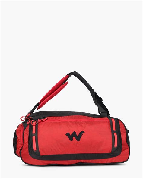 Buy Red & Black Wildcraft Utility Travel Bag | AJIO