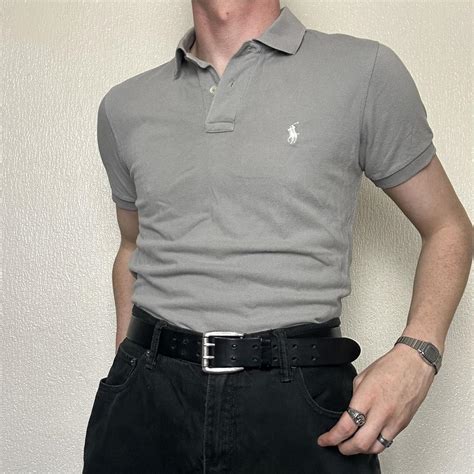 Men's Grey Polo-shirts | Depop