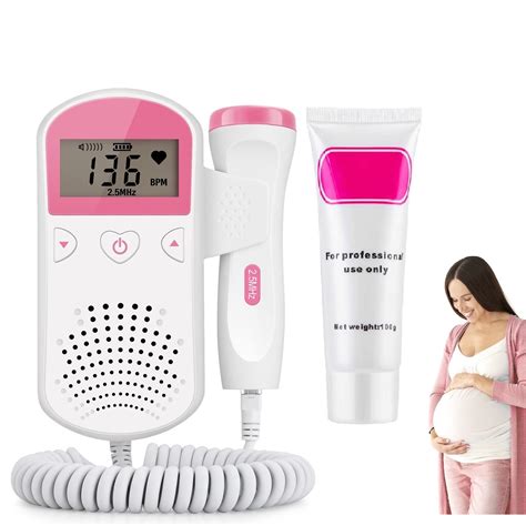 Fetal Doppler Ultrasound Bebe Pregnant Baby Heart ... – Grandado At Home