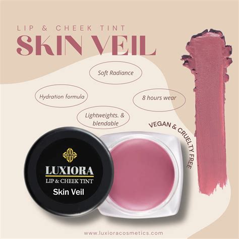 Luxiora Lip and Cheek Tint - Skin Veil(4gm) – Luxiora Cosmetics Pvt Ltd