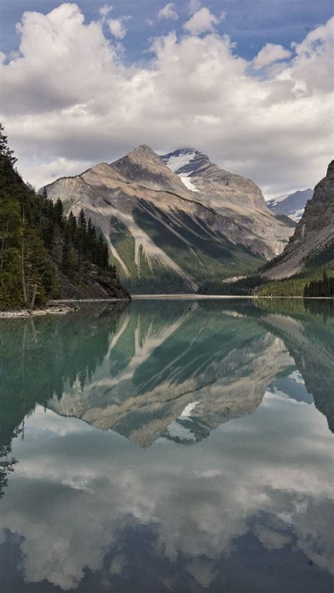 Download wallpaper 938x1668 mountains, lake, reflection, nature iphone ...
