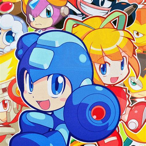 Mega Man Powered Up Wallpaper