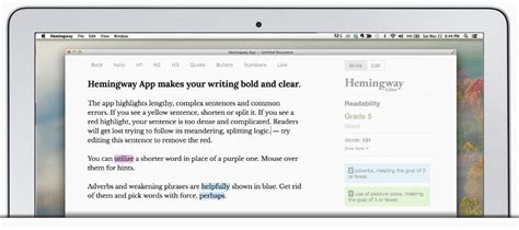 Image result for Hemingway App Free