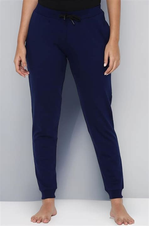 LOCOMOTIVE Men Navy Blue Tapered Fit Mid-Rise Clean Look Stretchable ...