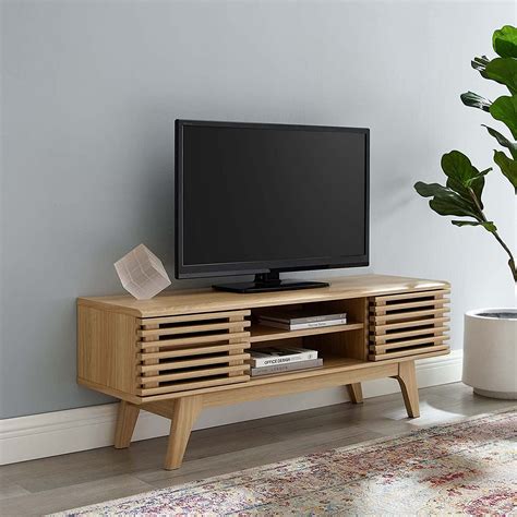 Buy Modway Render Mid-Century Modern Low Profile 46 Inch Media Console ...