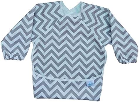 BabyGo Washable 3 Pcs Long Sleeve Bibs, Waterproof Baby Bibs, Toddler ...