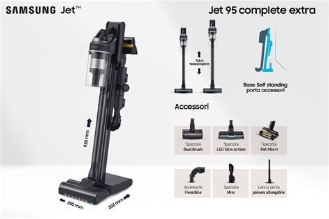 Specificaties van Samsung Jet 95 Complete Extra - Tweakers