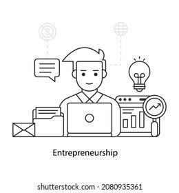 Entrepreneurship Illustration 的图像结果