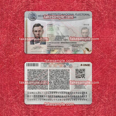 New Mexico National ID Card Fake Template (PSD) | Fakesample
